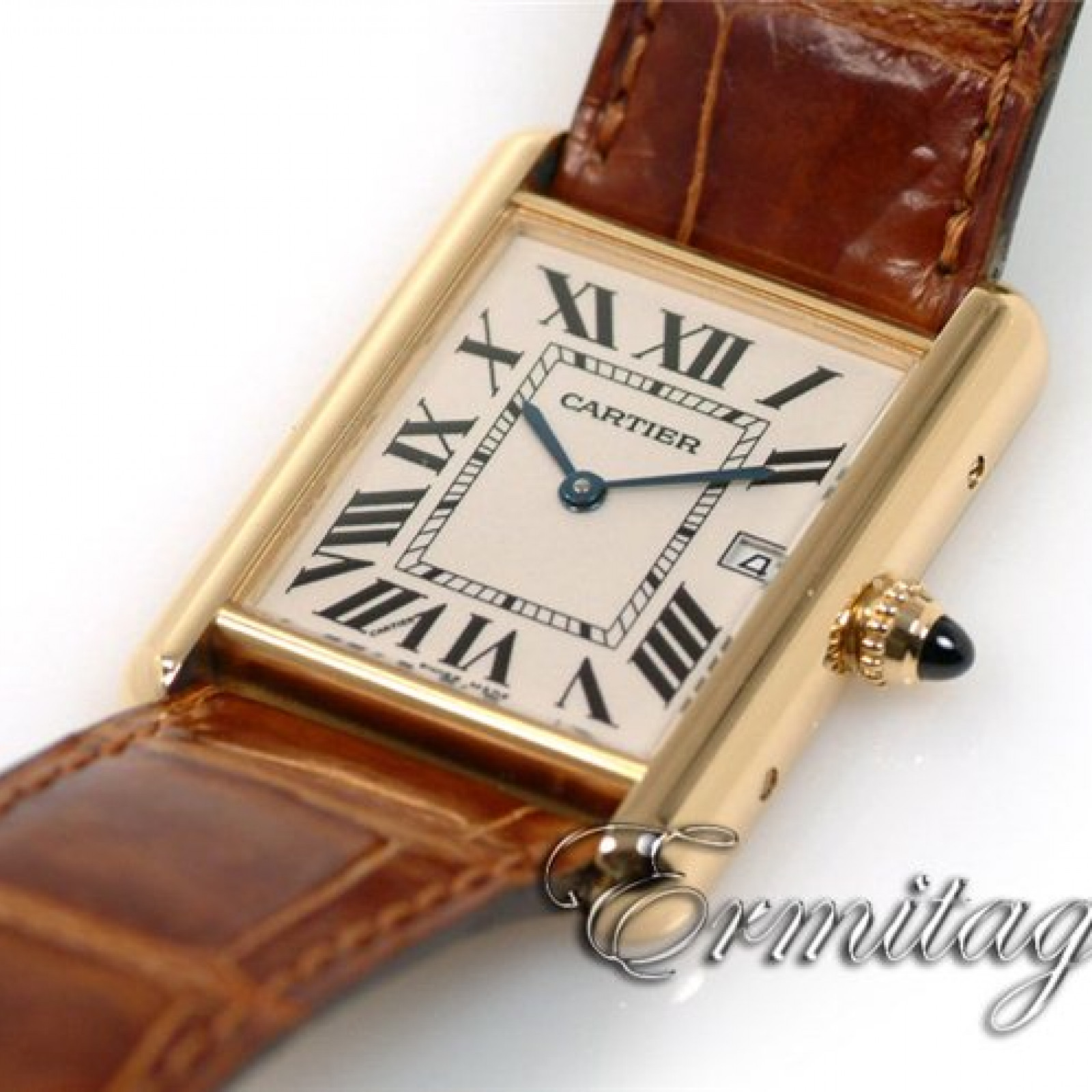 Pre-Owned Gold Cartier Tank Louis W1529756